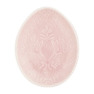 Talerz Owalny Pale Pink Green Gate