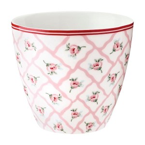 Kubek Latte Rita Pale Pink Green Gate