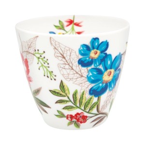 Kubek do Latte Ellen White Green Gate Outlet
