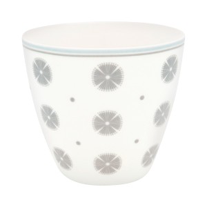 Kubek do Latte Saga White Green Gate