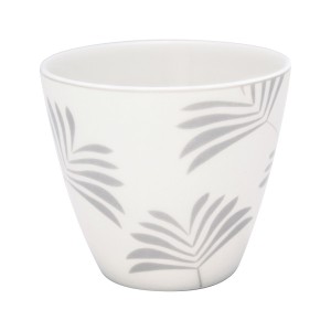 Kubek Do Latte Maxime White Green Gate