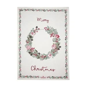 Ręcznik Kuchenny Merry Christmas White Green Gate