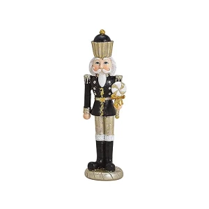 Dziadek Do Orzechów Czarny z Lizakiem 17 cm